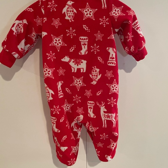 🎅Free w Bundle Unisex Baby Christmas Fleece Sleeper - Picture 2 of 5